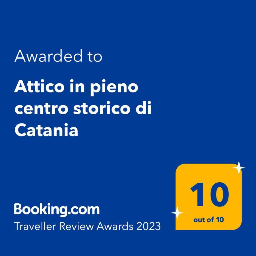 Attico In Pieno Centro Storico Di Cataniaアパートメント エクステリア 写真